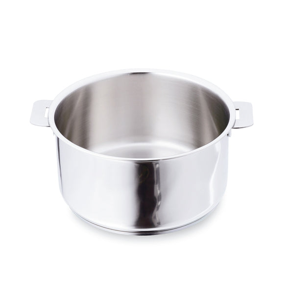 Casserole inox Casteline sans manche 20 cm Cristel - Mathon - 1