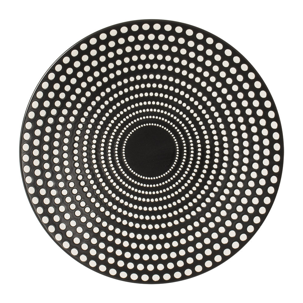 Assiette plate Galaxy pois 27 cm (lot de 6) Table passion - Mathon