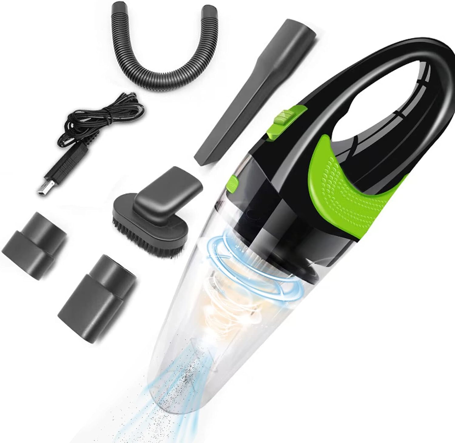 Aspirateur de table sans fil 120W vert noir Vendos85 - Mathon