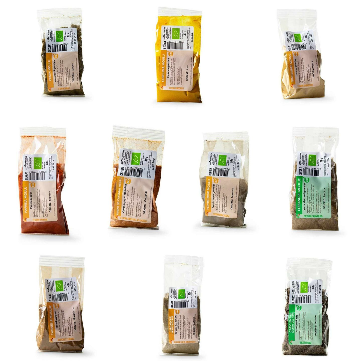 Mélange épices bio pour Couscous maison Aromandise - Mathon