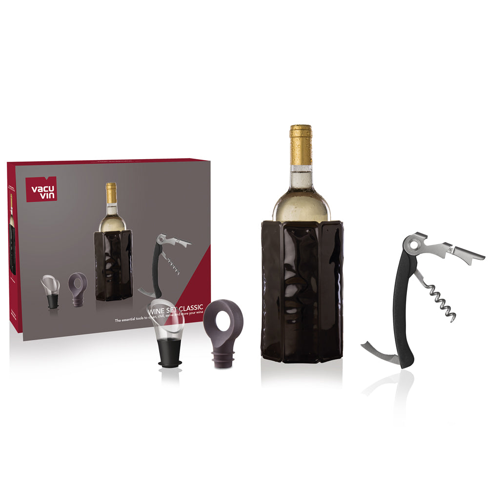 Coffret pour Le vin Set Classic 4 pièces Vacuvin - Mathon - 1