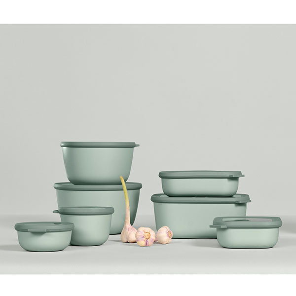 Bol multifonction rectangulaire Cirqula 1000 ml Nordic Sage Mepal - Mathon - 3