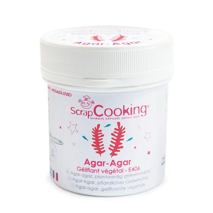 Agar-agar en poudre 35 g Scrapcooking - Mathon