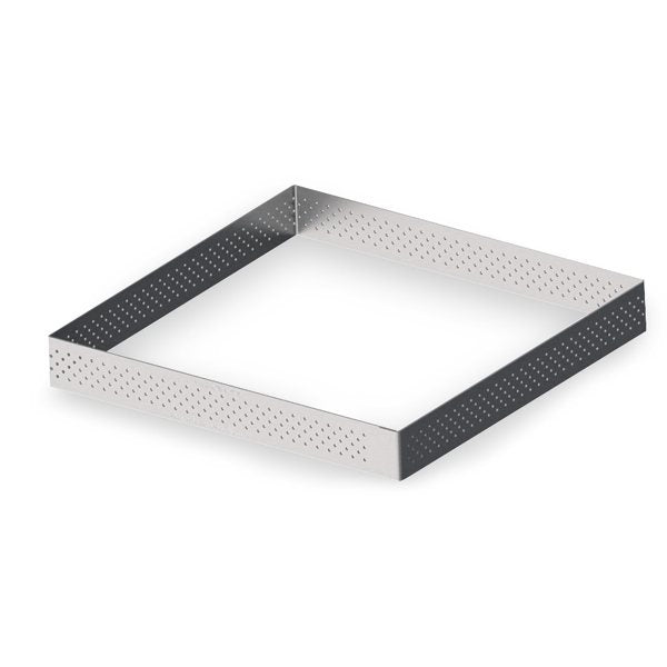 Cercle à tarte carré perforé 20 cm De Buyer - Mathon - 1