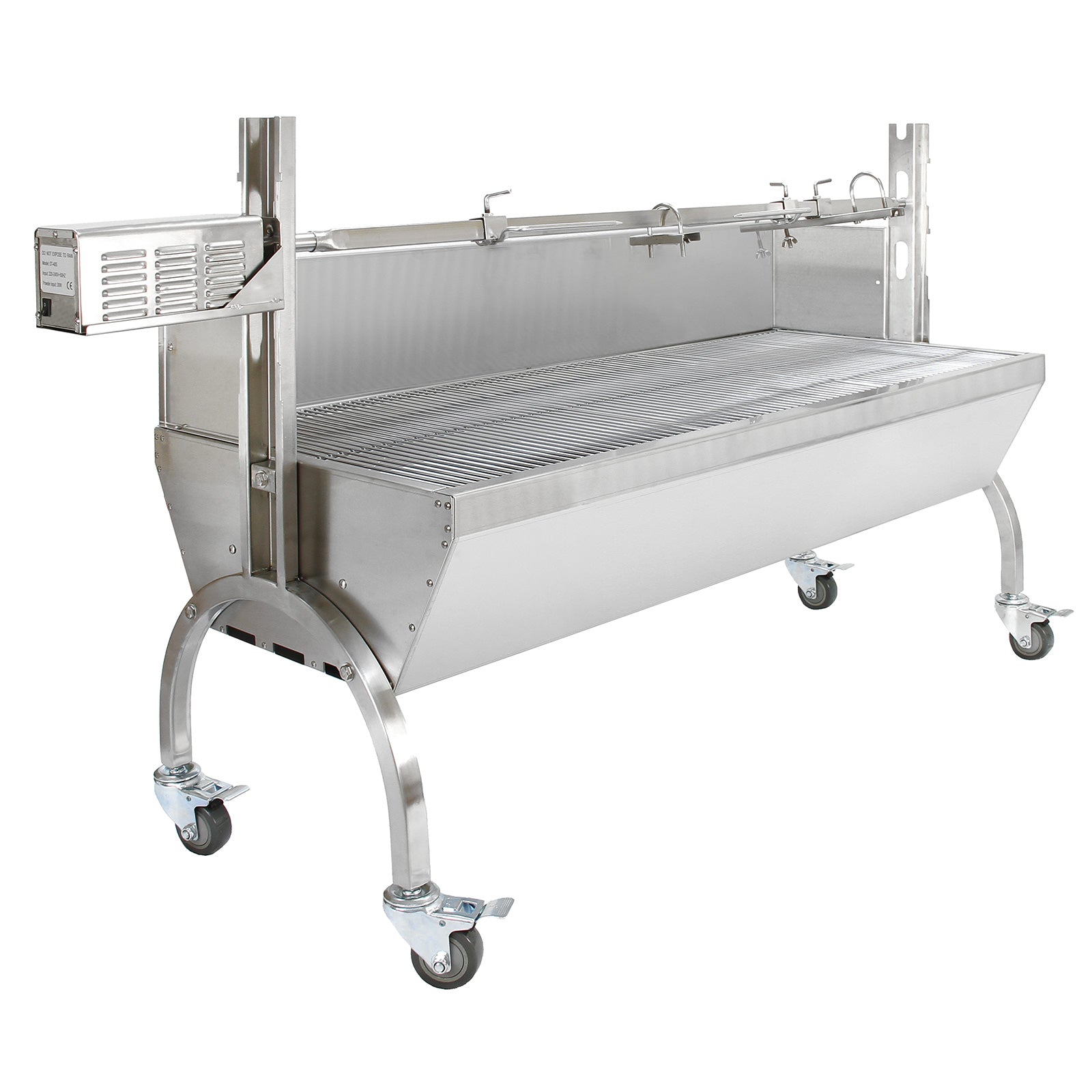 KuKoo Rôtissoire INOX pour 90kg de Viandes avec Grill de Rôtissage Kukoo - Mathon - 4