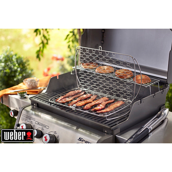 Grand panier à poisson en acier inoxydable Weber - Mathon - 5