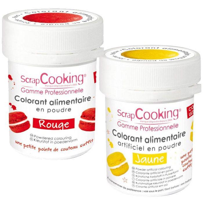 Kits de colorants alimentaires - Drapeau espagnol Scrapcooking - Mathon