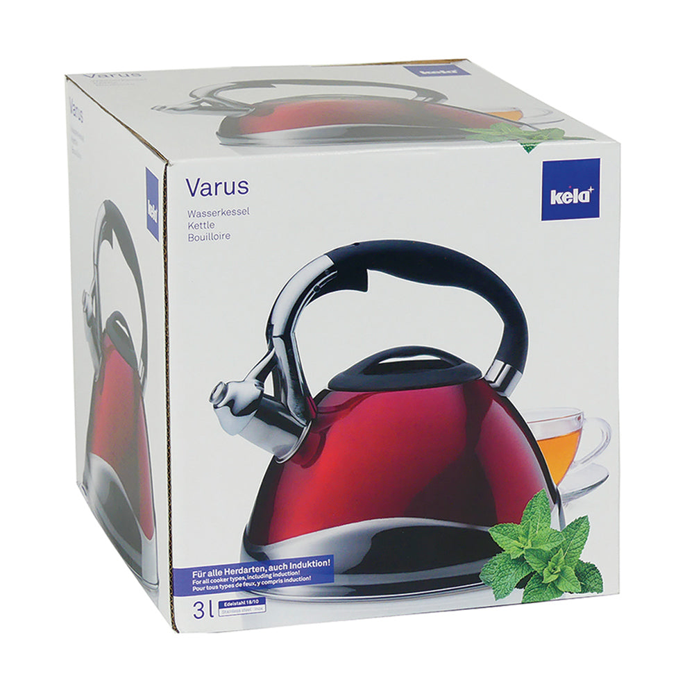 Bouilloire Varus rouge 3L Kela - Mathon - 2
