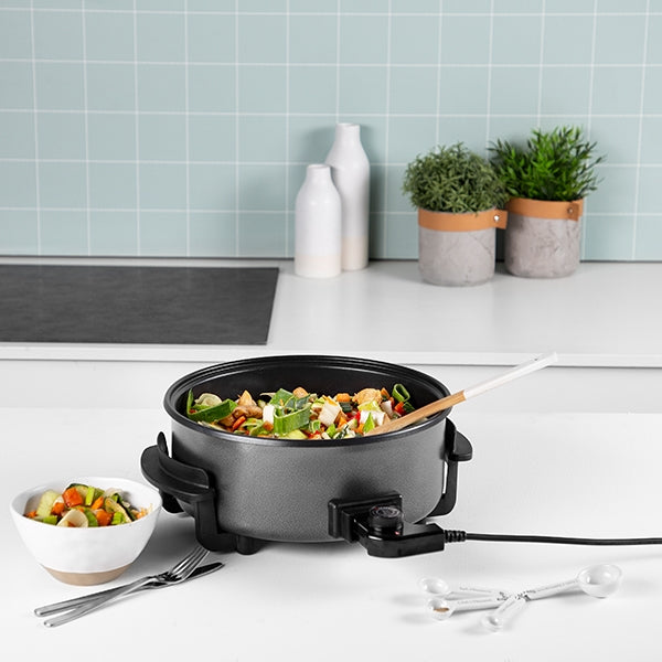 Faitout électrique 5 L avec couvercle 1 500 W PZ-9135 Tristar - Mathon - 4