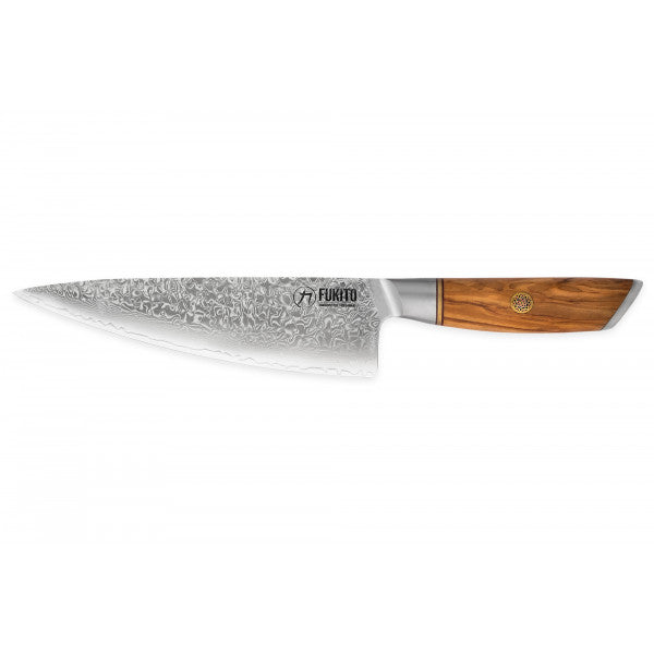Couteau Fukito Olive Damas modèle Chef 21cm Fukito - Mathon - 1