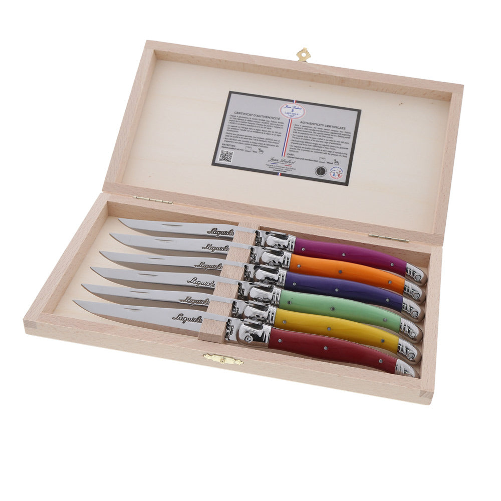 Coffret 6 couteaux Laguiole Jean Dubost - Mathon