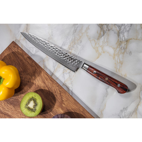 Couteau Fukito Rosewood Damas modèle universel 15cm Fukito - Mathon - 3