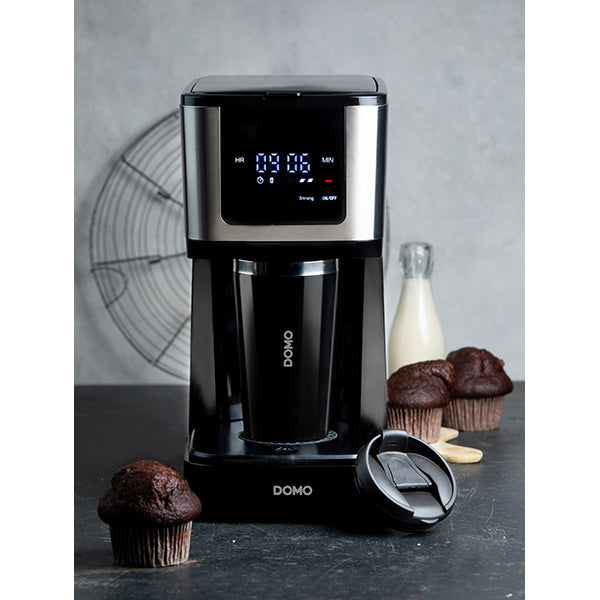Machine à café filtre 8 tasses avec pichet isotherme, Café et Thé