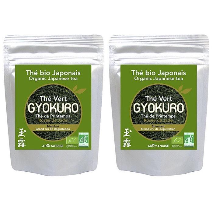 Thé vert Gyokuro 100 g Aromandise - Mathon