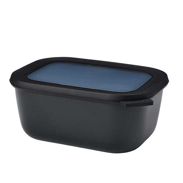 Bol multifonction rectangulaire Cirqula 1500 ml Nordic Black Mepal - Mathon - 1