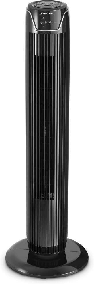 Ventilateur colonne avec 3 vitesses 45W noir Trotec - Mathon