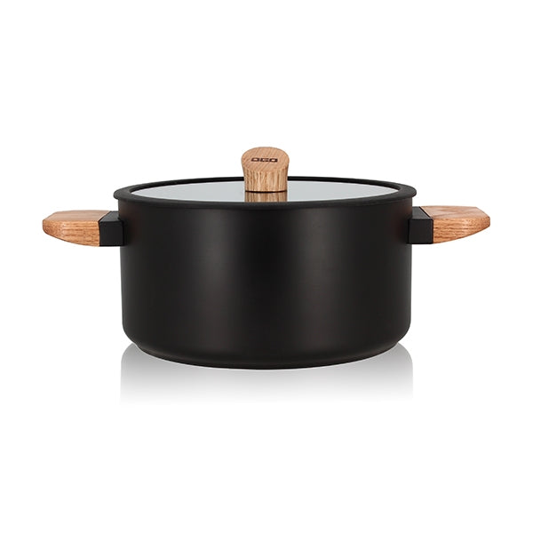 Faitout Ector induction aluminium revêtu 24 cm Ogo - Mathon - 1