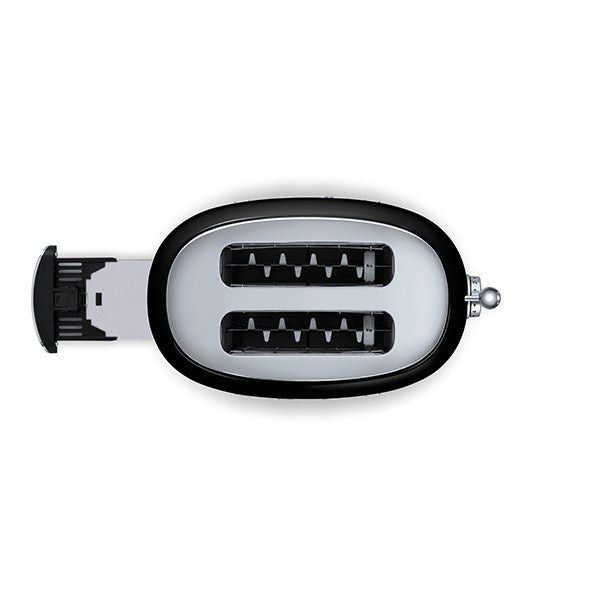 Toaster 2 fentes noir 950 W TSF01BLEU Smeg - Mathon - 3