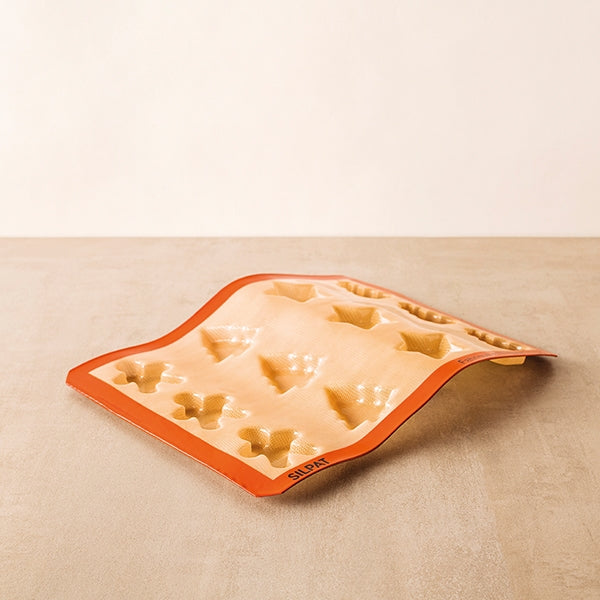 Plaque de 12 empreintes Noël Silpat - Mathon - 2