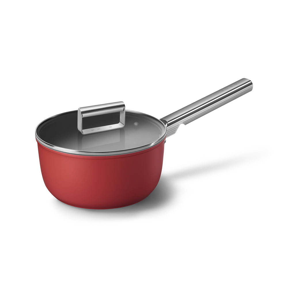 Casserole années 50 20 cm Rouge Smeg - Mathon - 1