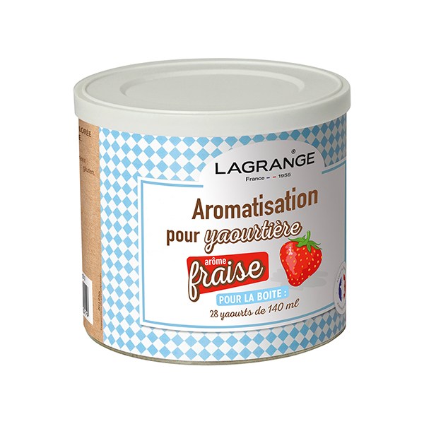 Arôme pour yaourt Fraise 425 g 380320 Lagrange - Mathon