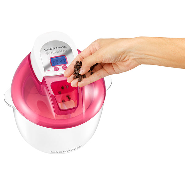 Sorbetière électrique framboise 1.8 L Lagrange - Mathon - 3