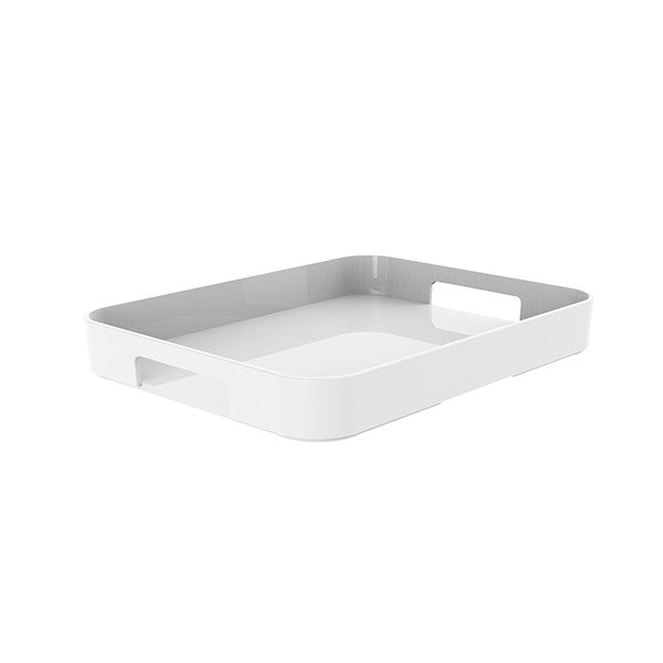 Plateau de service Gallery 43 cm blanc Zak Designs - Mathon - 1