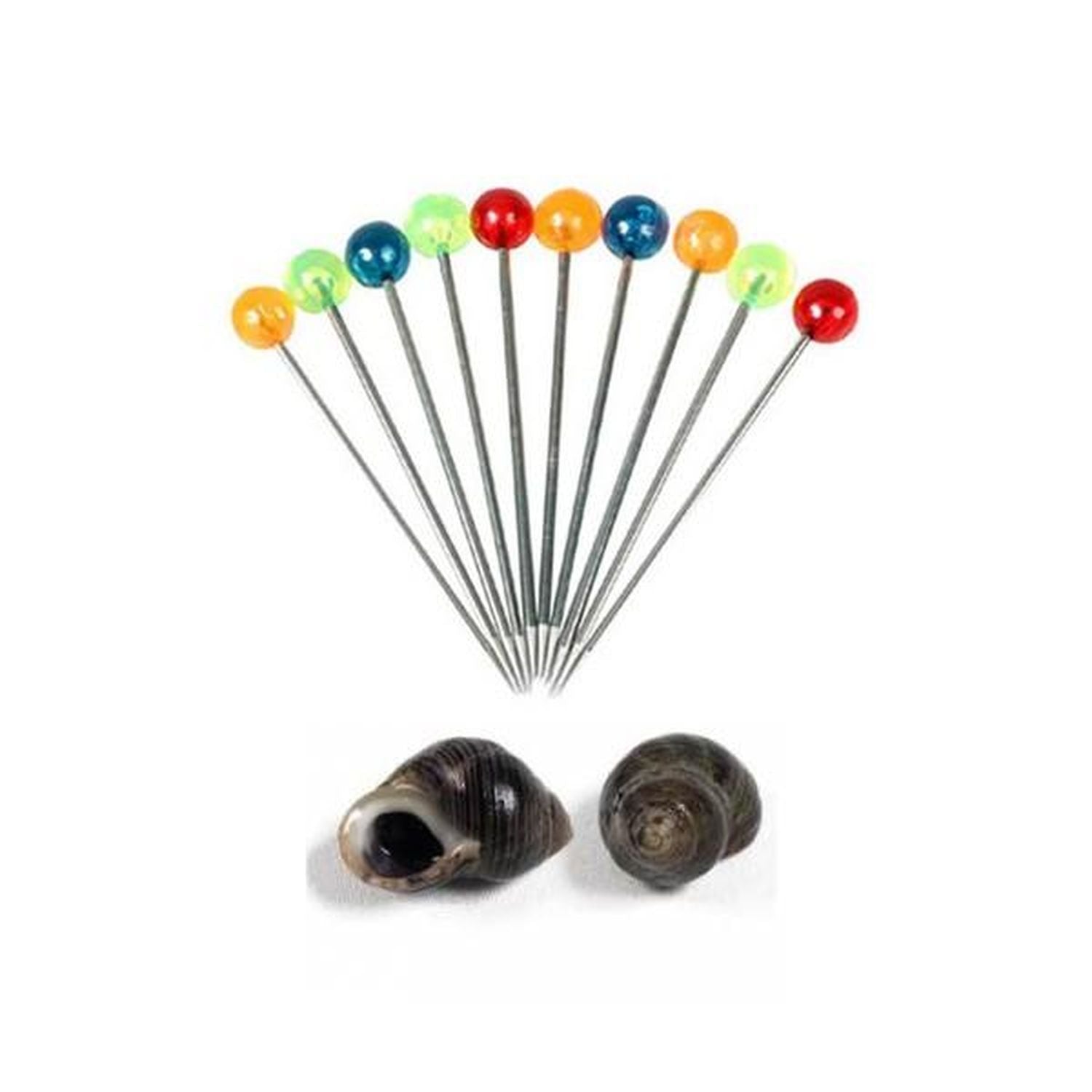 36 piques à bigorneaux avec embout multicolore Chevalier diffusion - Mathon