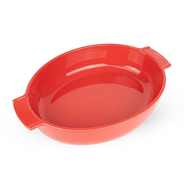 Plat à four ovale Appolia 40 cm rouge Peugeot - Mathon - 1