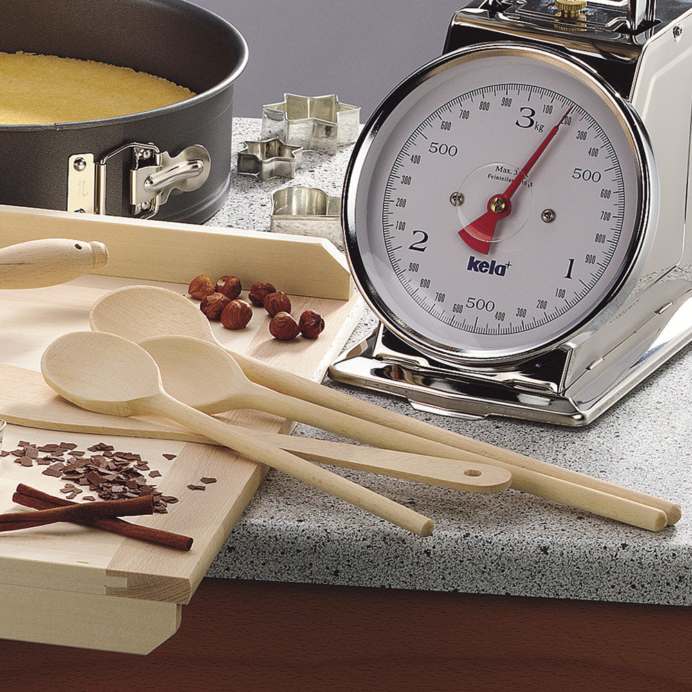 Set 3 cuillères et spatule en bois de hêtre Kela - Mathon - 2