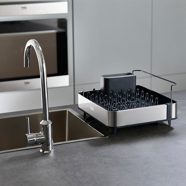 Égouttoir à vaisselle extensible avec bec verseur Gris Joseph Joseph - Mathon - 5