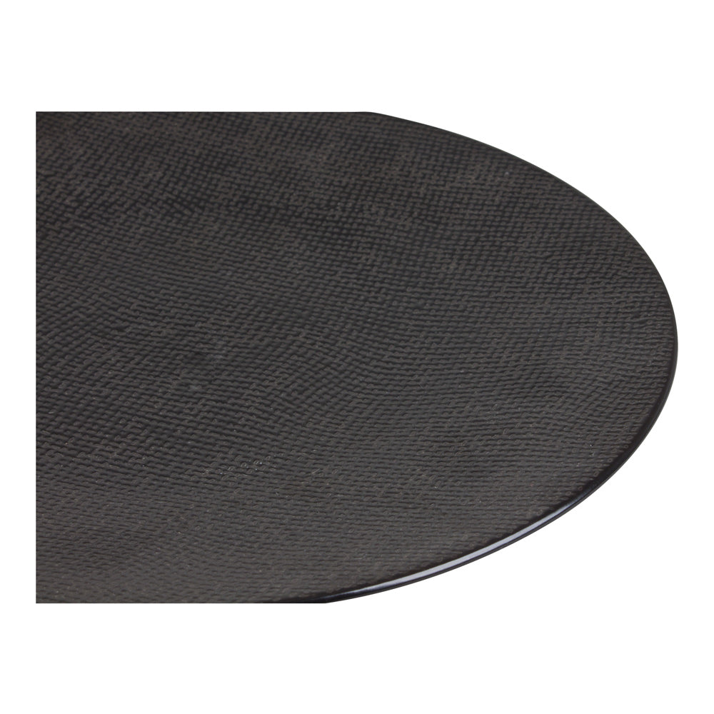 Assiette à dessert Vésuvio noir 21 cm (lot de 6) Table passion - Mathon - 2