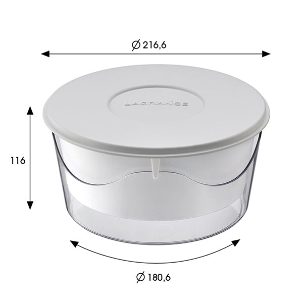 Pot pour spécialités laitières protéinées 1 L Lagrange - Mathon - 5