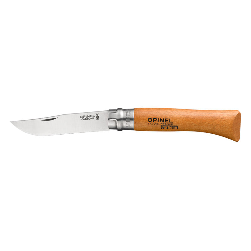Couteau n°10 lame carbone Opinel - Mathon