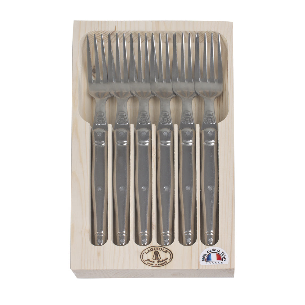 Coffret 6 fourchettes de table Laguiole en inox Jean Dubost - Mathon - 2