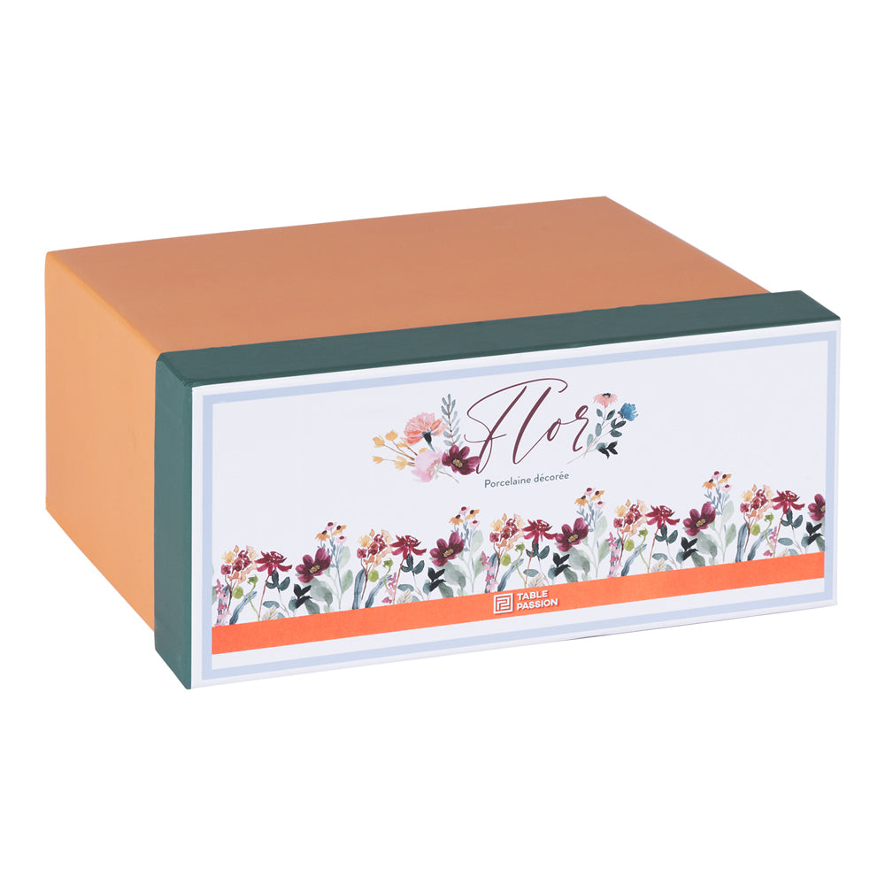 Coffret de 2 mugs Flor 50 cl Table passion - Mathon - 2