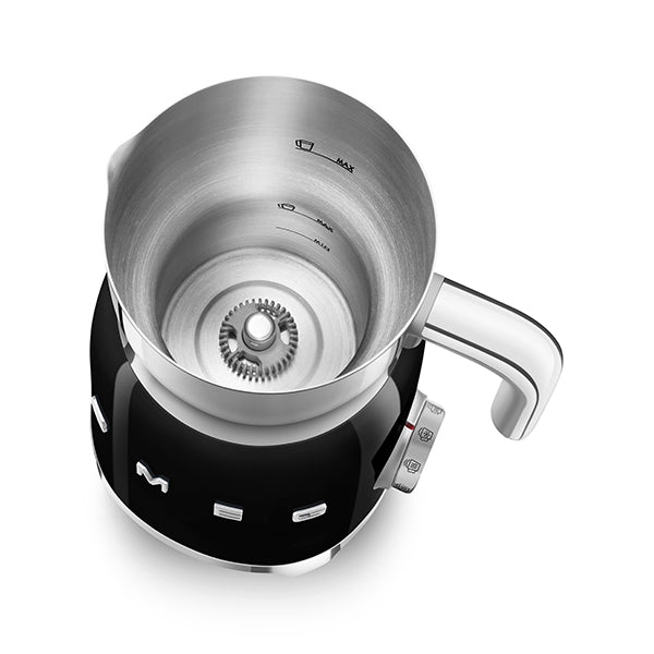 Chocolatière et mousseur de lait noir MFF11BLEU Smeg - Mathon - 5