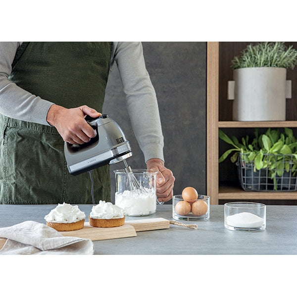 Batteur à main 9 vitesses 85 W 5KHM9212ECU gris argent Kitchenaid - Mathon - 2