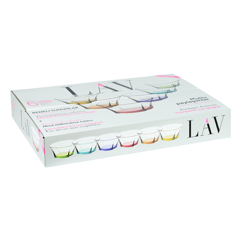 Boîte de 6 coupes à glaces Truva LAV - Mathon - 3