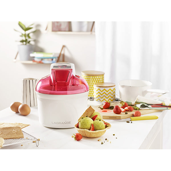 Sorbetière électrique framboise 1.8 L Lagrange - Mathon - 4