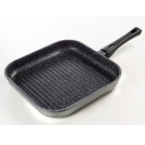 Grill carré revêtement Dur comme la Pierre 28 cm Mathon - Mathon - 2