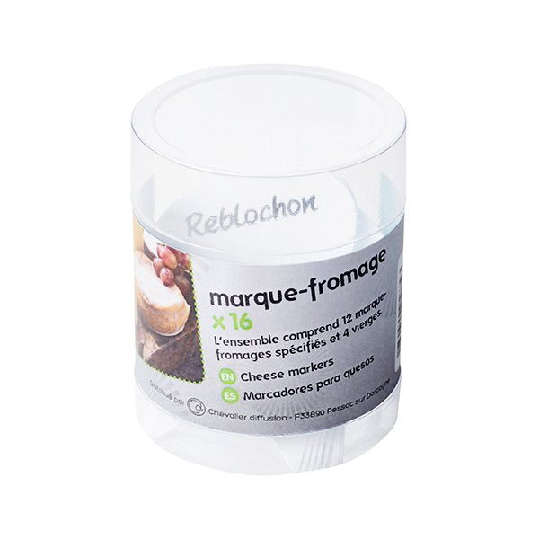Boite de 16 étiquettes marque-fromages - Mathon - 3