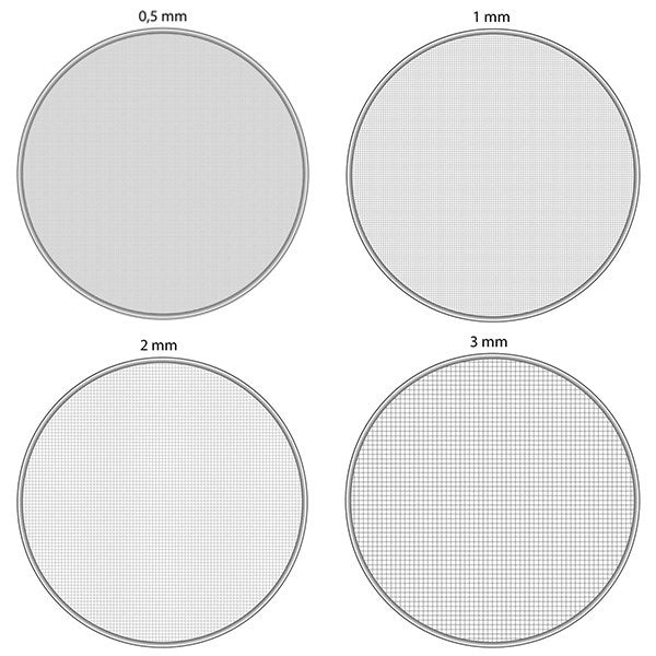 Tamis tambour inox 4 mailles interchangeables Mathon - Mathon - 3