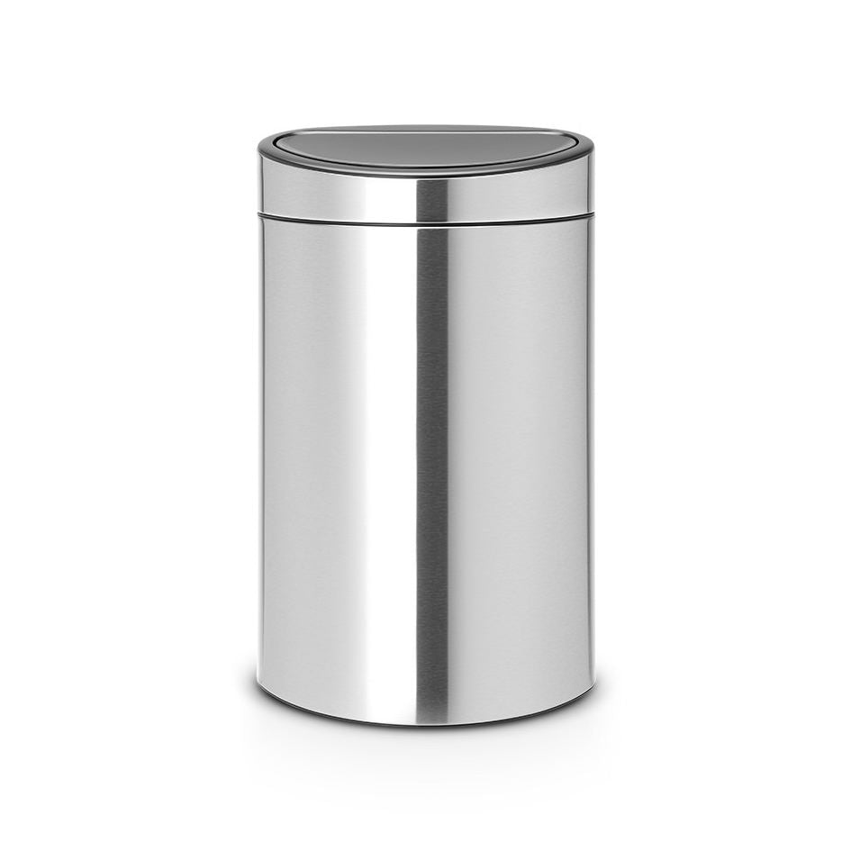 Touch Bin New 40 lMatt Steel Code L Brabantia - Mathon
