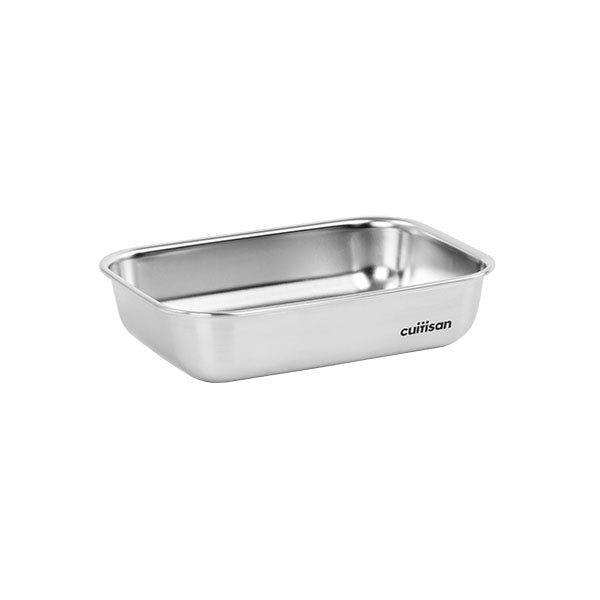 Boîte de conservation rectangulaire en inox 1900 ml compatible micro-ondes Cuitisan - Mathon - 4