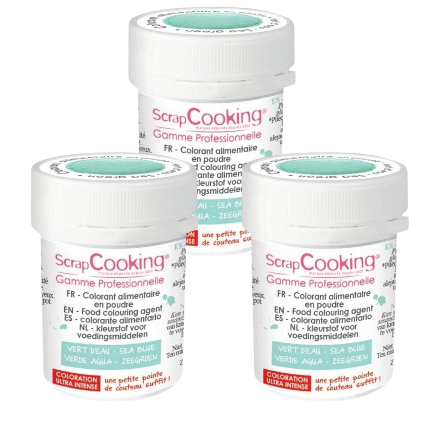 Colorant alimentaire en poudre 15 g - vert d