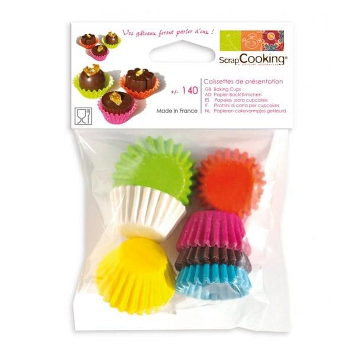 420 minis caissettes à cupcakes Scrapcooking - Mathon