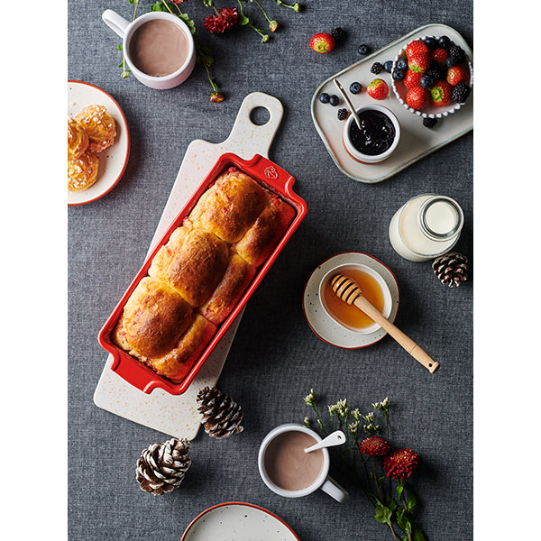 Moule à cake céramique Appolia rouge 31 cm Peugeot - Mathon - 3