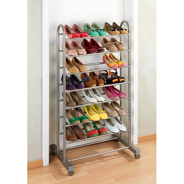 Etagère à chaussures extensible à roulettes Wenko by Maximex - Mathon - 3
