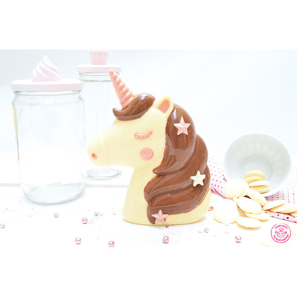 Moule à chocolat 3D Licorne Scrapcooking - Mathon - 5